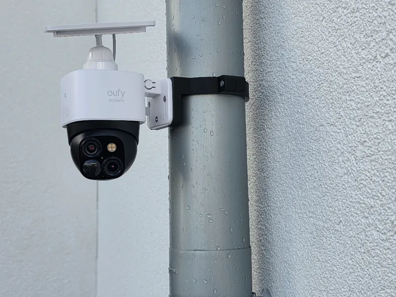 Eufy S340 Halterung für 100mm Fallrohr