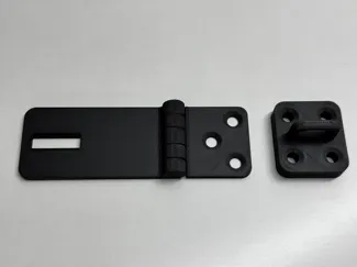 Überfalle (Locking hasp) einfach