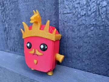 Accesorio para impresora 3D: Fortnite Crown Sprite — vista de referencia 3
