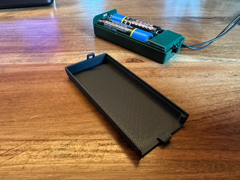 Battery cover 2x AA battery