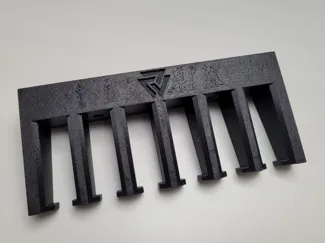 Wall-Mounted M4 Magazine Holder, holds 6 Magazines