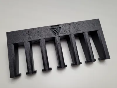 Wall-Mounted M4 Magazine Holder, holds 6 Magazines