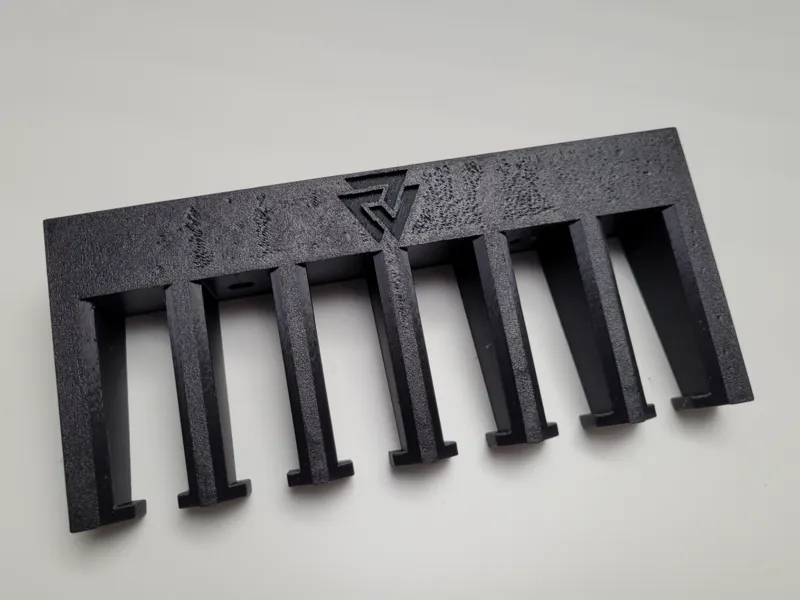 Wall-Mounted M4 Magazine Holder, holds 6 Magazines