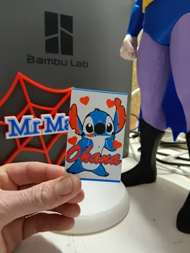 Modelo para impresión 3D: Stitch credit card protector sleeve — vista de referencia 3