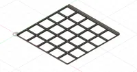 Base Gridfinity pour tiroir supérieur Husky 46x18 — photo 3