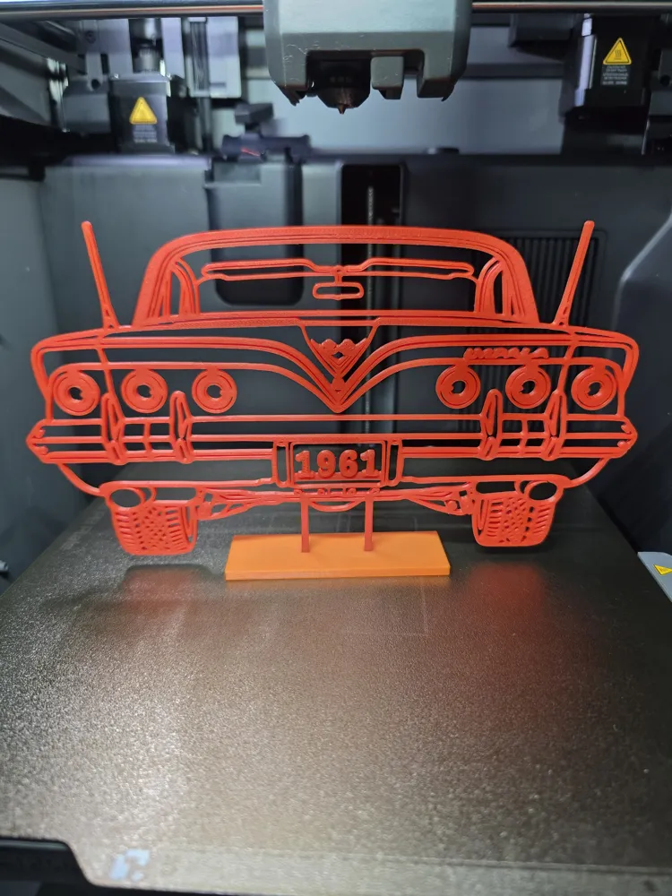 1961 Chevy Impala - Free 3D Print Model - MakerWorld