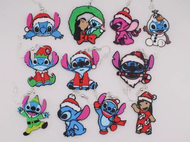 Christmas - Stitch Earrings