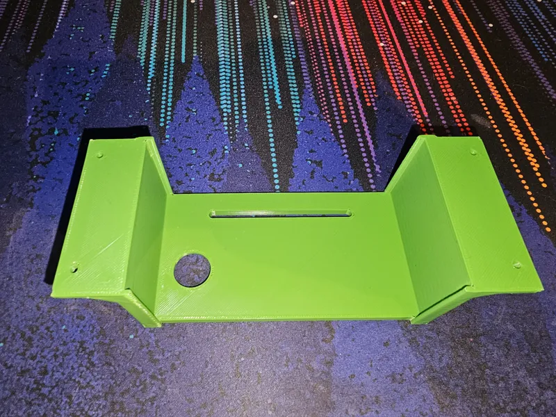 Kceve KVM switch 2 PC 3 monitor underdesk holder