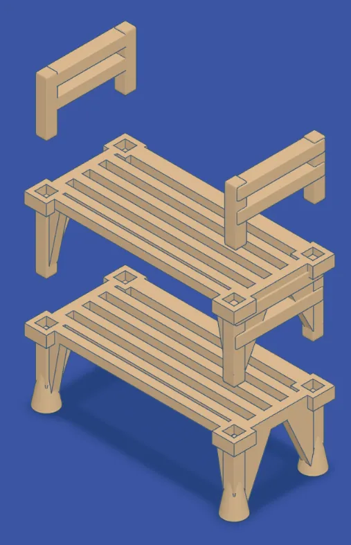 Dollhouse - Extendable Shoe Rack V2 by 6POiNT6 MakerWorld: Download ...