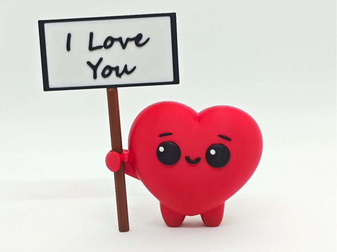 Cute Heart with Custom Text  (Perfect Gift Idea)