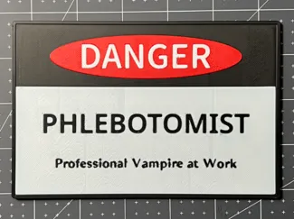 Danger - Phlebotomist - Professional Vampire 