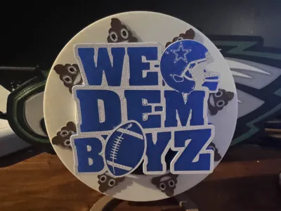 Cowboys Poop Emoji Wheel