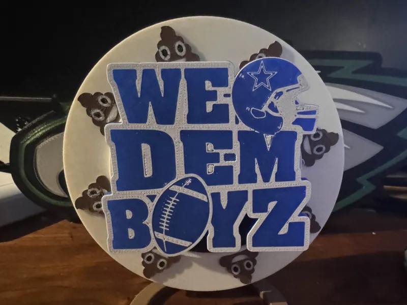 Cowboys Poop Emoji Wheel