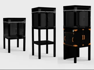 Ikea Lack Enclosure (2 Tables)