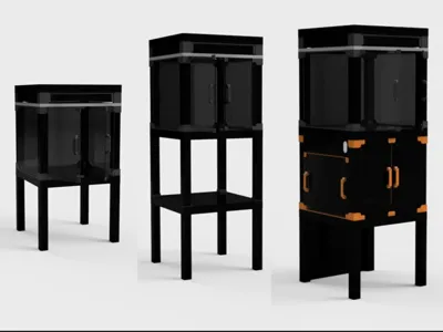 Ikea Lack Enclosure (2 Tables)