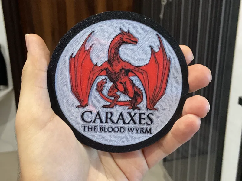 House of dragon Caraxes Coaster/Magnet