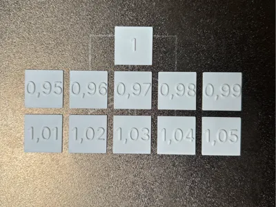 Initial layer layerflow calibration