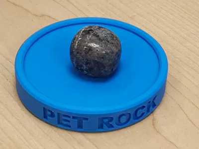 Pet Rock Stand