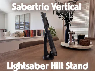 Vertical Lightsaber Stand for Sabertrio