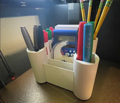 Castle styled Desk organizer 