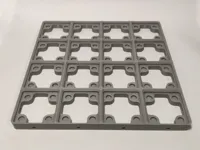 Plaque de base Gridfinity aimantée et assemblable par vis — photo 2