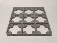 Plaque de base Gridfinity aimantée et assemblable par vis — photo 5