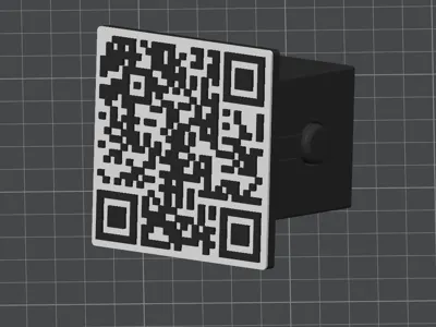 RickRoll Trailer Hitch Plug