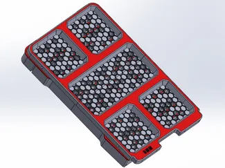 Milwaukee Packout 9mm ammo insert