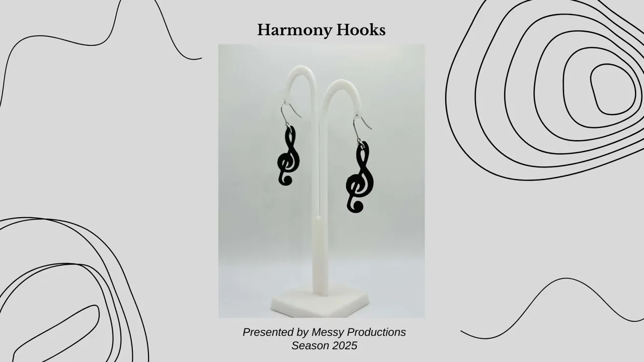 Sol Note Earrings - NO AMS view 4