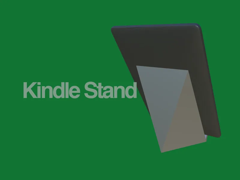 Minimalist Kindle Stand