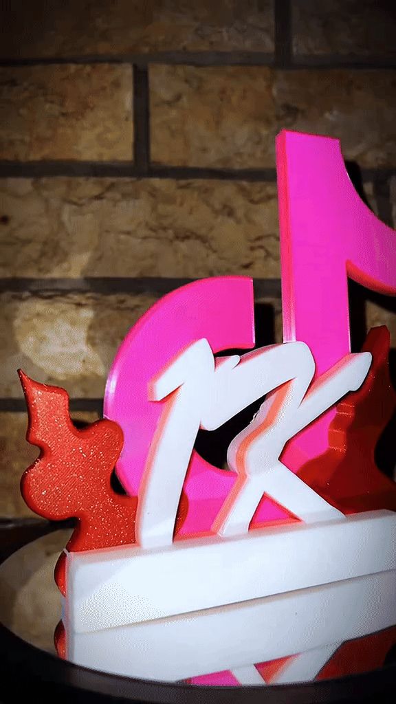 1K TikTok Trophy