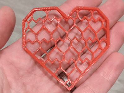 6 minute Heart of Hearts valentine Squishy