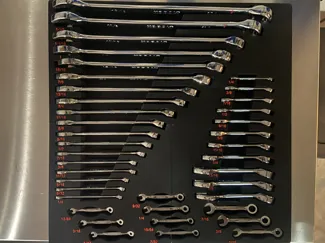 Gridfinity Kobalt Wrench set organizer - Standard