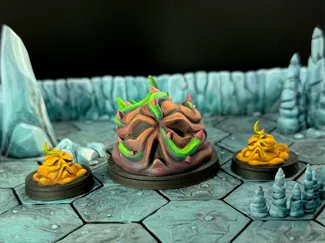 Wild Slime Boss+Droplet (Supportless-FDM Friendly)