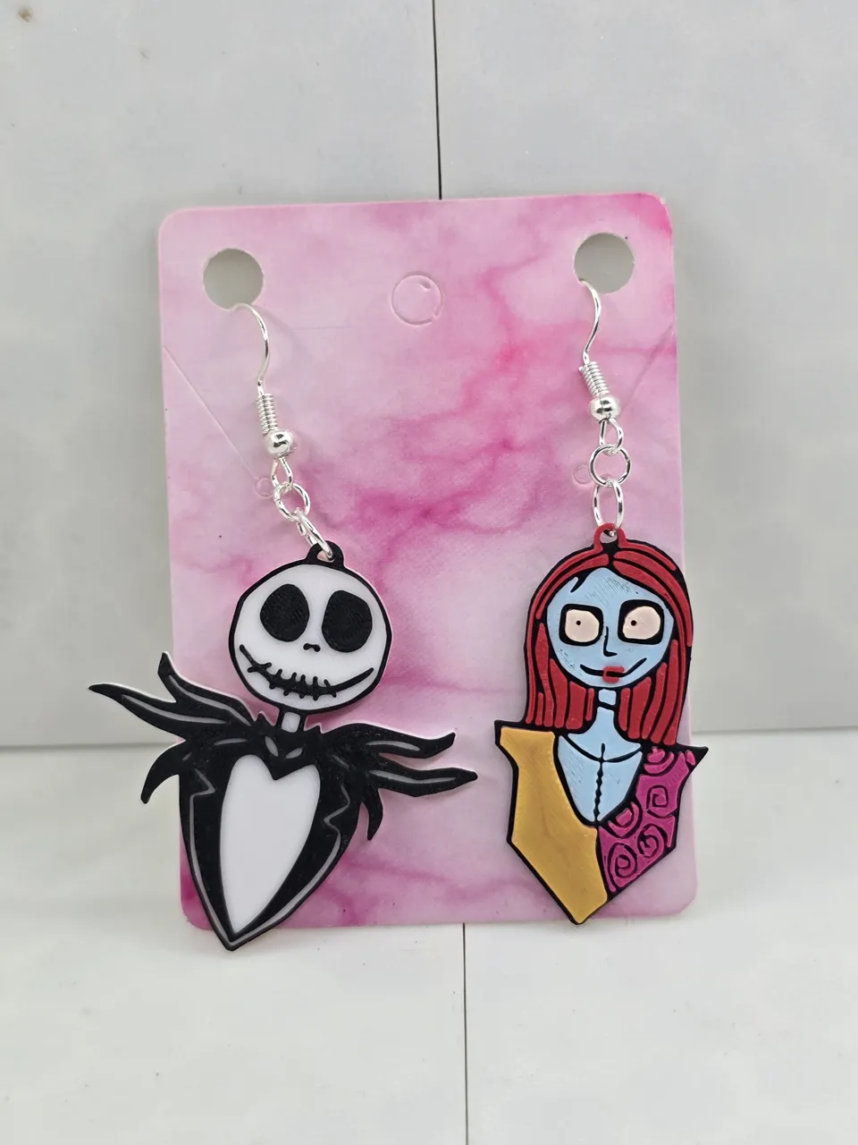 Jack Skellington, Sally and Zero Earrings view 4