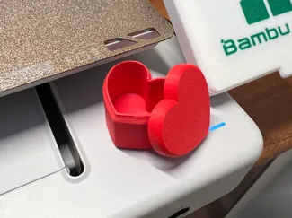 Mini Valentine's heart box