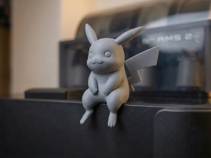 Sitting Pikachu 