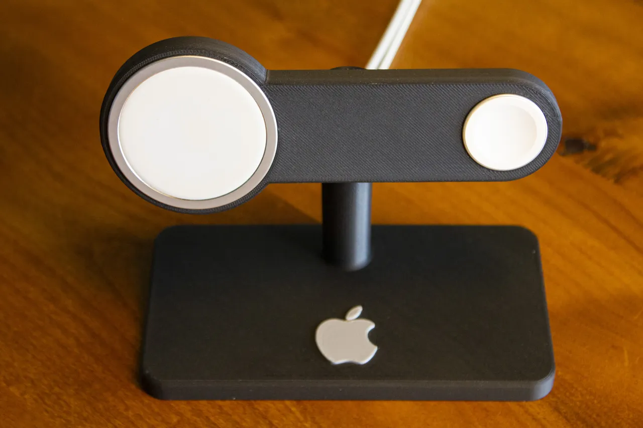 Magsafe charger stand for iPhone and Apple Watch view 4
