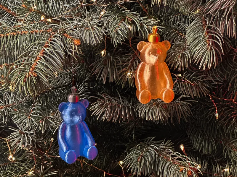 Vintage Bear Ornament