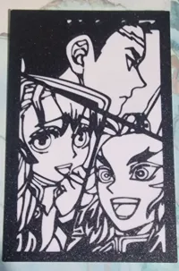 Poster mural Demon Slayer — les Piliers — photo 2