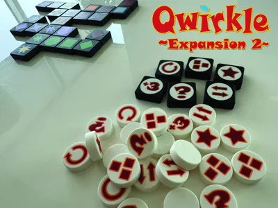 Qwirkle Game – Expansion 2: Action Token Add-On