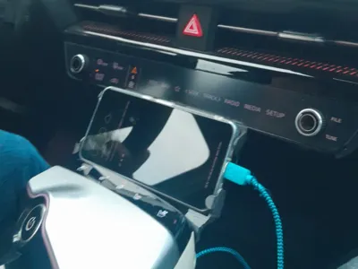 Kia EV6 phone holder
