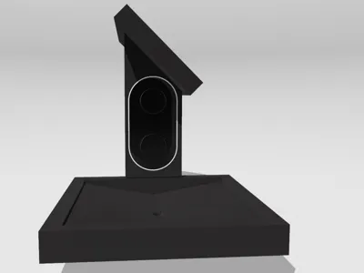 AOSU 2K 3MP security camera bird feeder solar