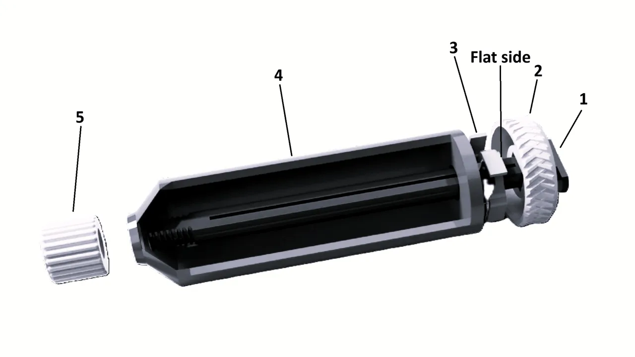 Improved Ratchet toothpaste tube Squeezer view 4