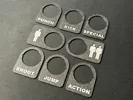 All Button Labels - 3 Plates