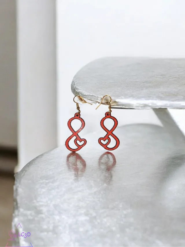 Infinite love earrings