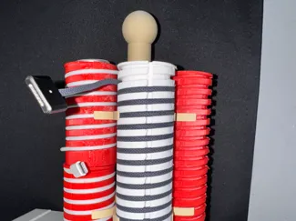 Compact Cable Management System Tower