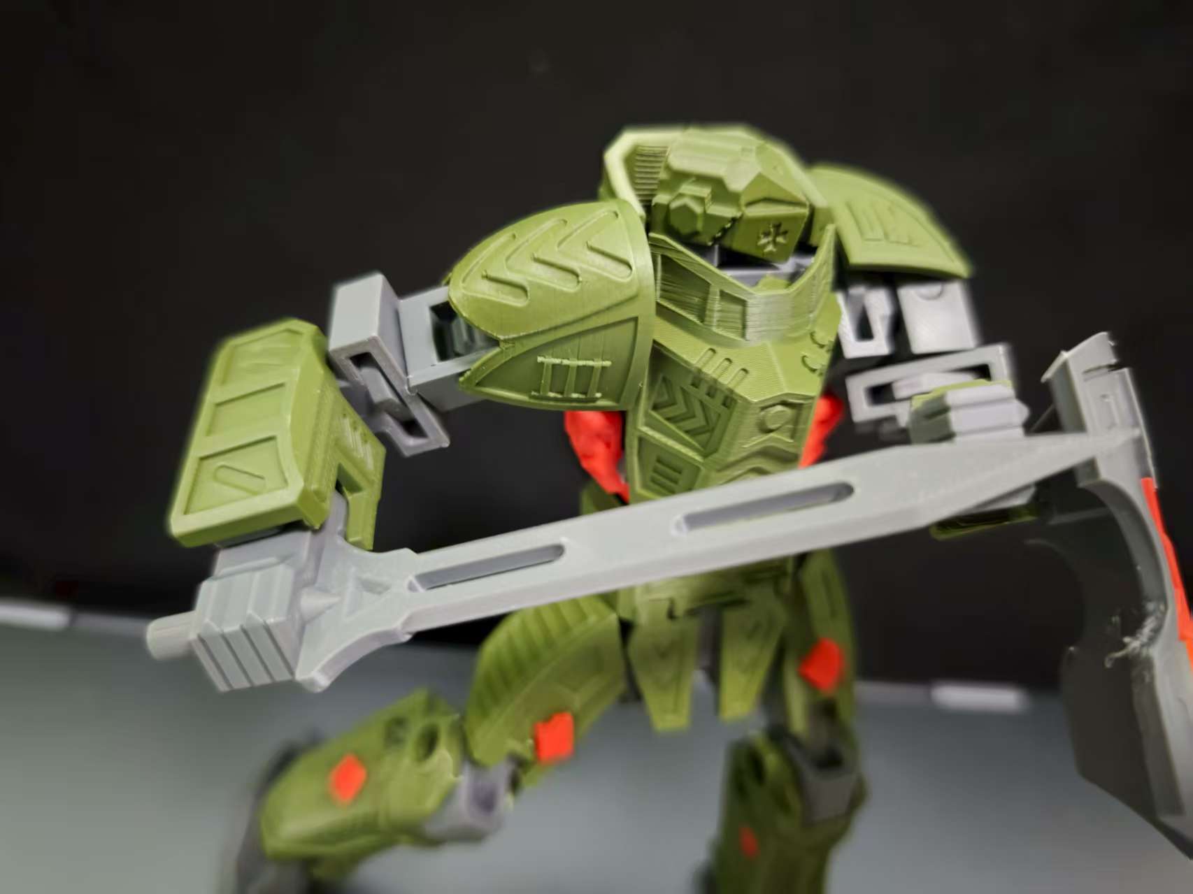 Miniatura 4 do modelo 3D 剑盾武士机甲