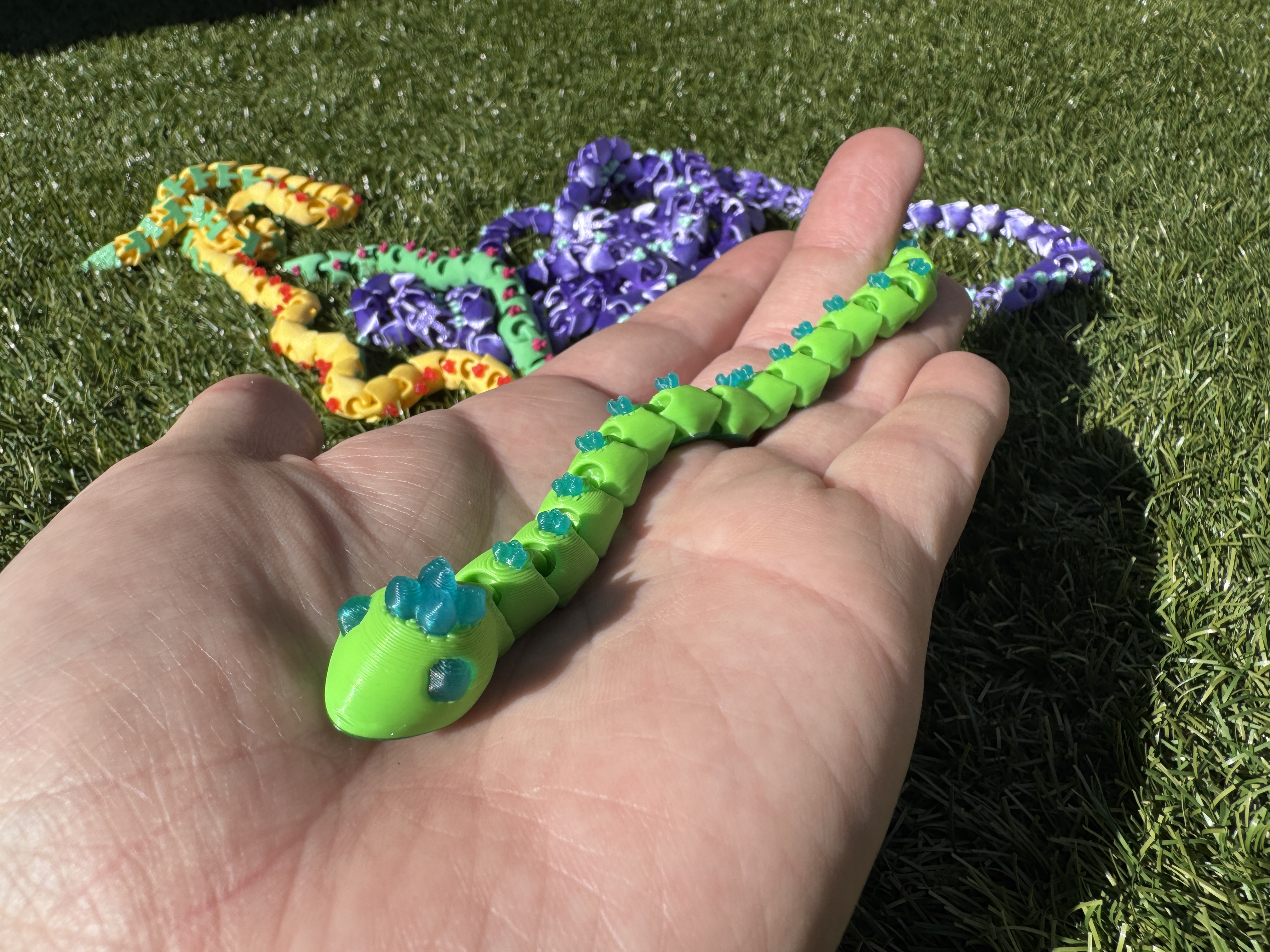 Miniatura 1 do modelo 3D Tiny Flexi Snake