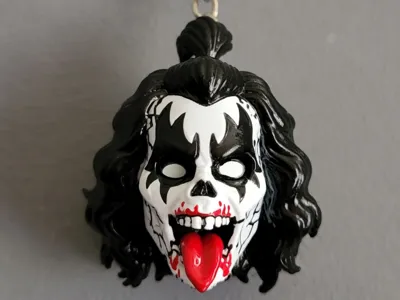 Zombie Kiss Keyring Gene